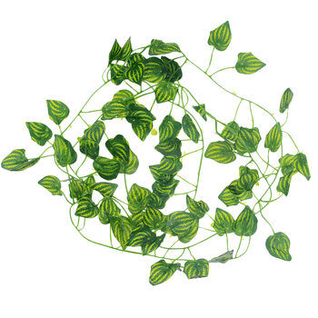 206CM Green Silk Artificial Hanging Ivy Leaf Garland Plants Vine Leaves DIY for Home Wedding Decoration Garden Party Decor